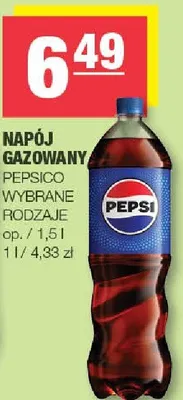 Napój gazowany Pepsi promocja w SPAR