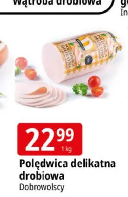 Polędwica delikatna drobiowa Dobrowolscy promocja w Leclerc