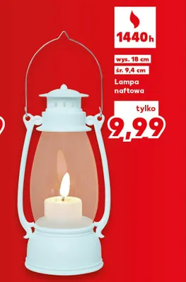 Lampa naftowa promocja w Kaufland