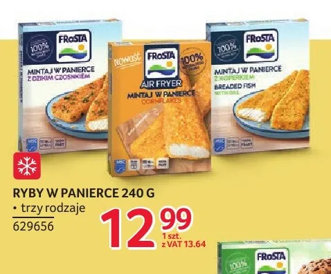 Mintaj w panierce z koperkiem FRoSTA promocja w Selgros