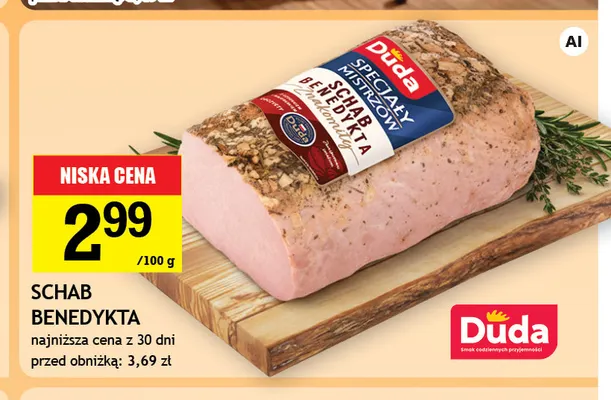 Schab Benedykta Duda promocja w Gram Market