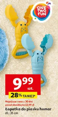 Łopatka do piasku homar dł: 35 cm promocja w Auchan