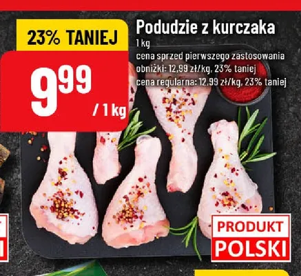 Podudzie z kurczaka promocja w POLOmarket