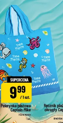 Pelerynka plażowa Captain Mike promocja w POLOmarket