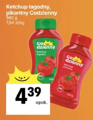 Ketchup pikantny Codzienny promocja w Delikatesy Centrum