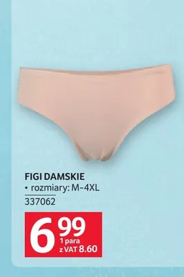 Figi damskie promocja w Selgros