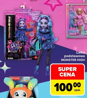 Lalka podstawowa Monster High promocja w Carrefour