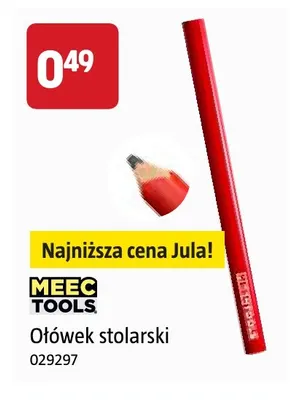 Ołówek stolarski Meec Tools promocja w Jula