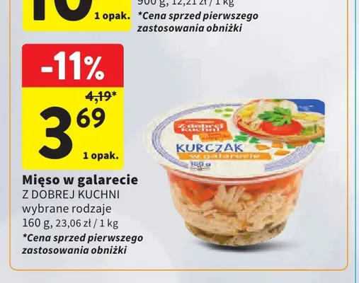 Mięso w galarecie Z Dobrej Kuchni promocja w Intermarche