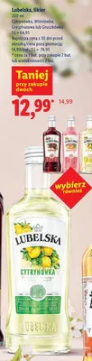 Likier Cytrynówka promocja w Lidl