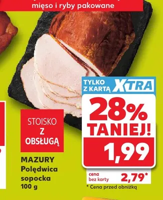 Polędwica sopocka Mazury promocja w Kaufland