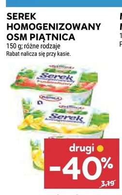 Serek homogenizowany OSM Piątnica promocja w Stokrotka