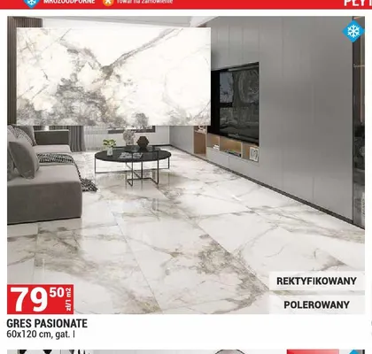 Gres Pasionate 60x120 cm promocja w Merkury Market