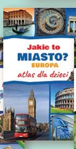 Książka Jakie to miasto? Europa atlas dla dzieci promocja w Biedronka