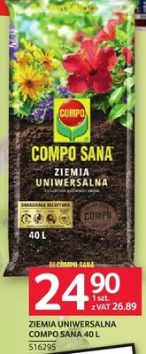 Ziemia uniwersalna COMPO SANA 40L promocja w Selgros