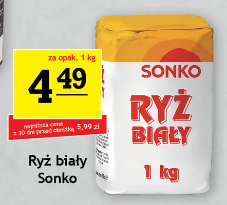 Ryż biały Sonko promocja w Gram Market