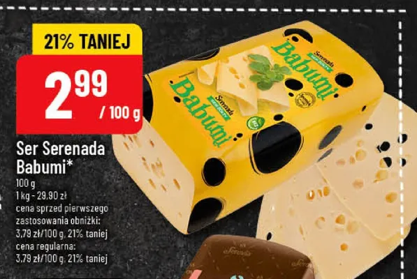 Ser Serenada Babumi promocja w POLOmarket
