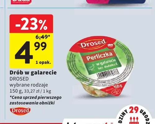 Drób w galarecie Drosed promocja w Intermarche