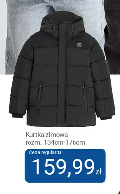 Kurtka zimowa rozm. 134 cm-176 cm promocja w Smyk