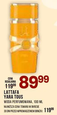 Woda perfumowana Yara Tous promocja w Drogerie Natura