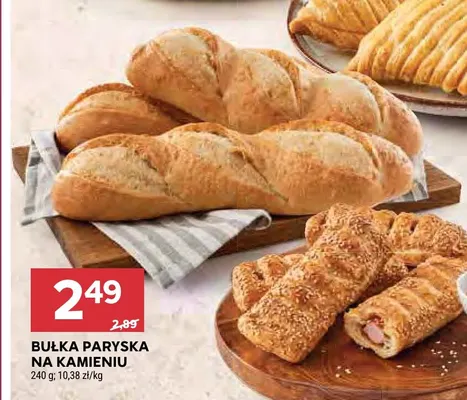 Bułka paryska na kamieniu promocja w Stokrotka