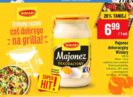 Majonez dekoracyjny Winiary promocja w POLOmarket