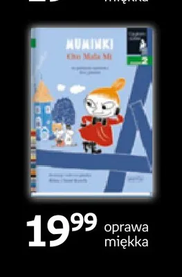 Książka Muminki Oto Mała Mi Czytam sobie promocja w Empik