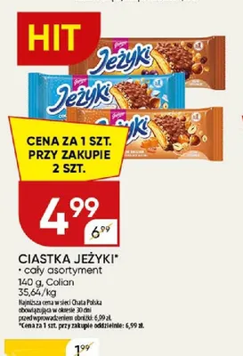 Ciastka Jeżyki Classic promocja w Chata Polska