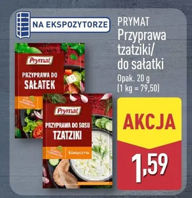 Prymat przyprawa tzatziki/do sałatki promocja w Aldi