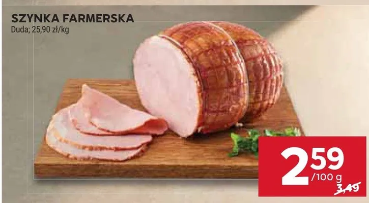 Szynka farmerska promocja w Stokrotka