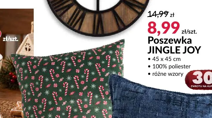 Poszewka Jingle Joy promocja w Salony Agata