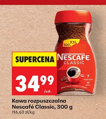 Kawa rozpuszczalna Classic promocja w Biedronka