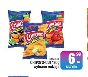 Chipsy X-Cut Crunchips promocja w Tomi Markt