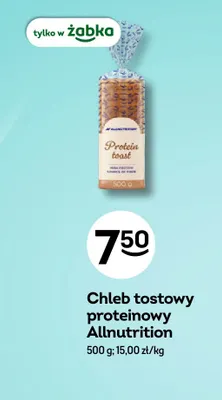 Chleb tostowy proteinowy Allnutrition promocja w Żabka