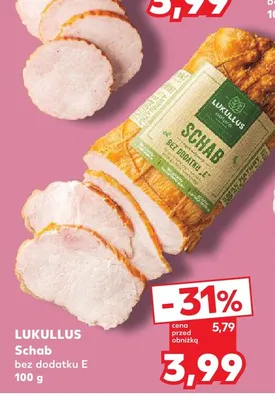 Schab Lukullus bez dodatku E promocja w Kaufland
