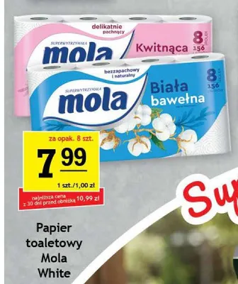 Papier toaletowy Mola Kwitnąca Wiśnia promocja w Gram Market