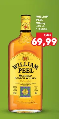 Whisky William Peel promocja w Kaufland