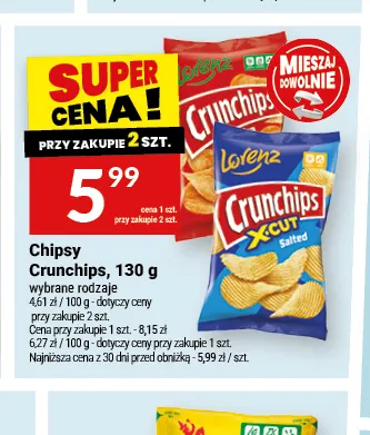 Chipsy Crunchips promocja w Twój Market