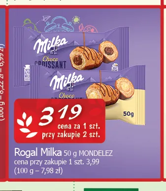 Rogal Milka promocja w CEZAR Delikatesy
