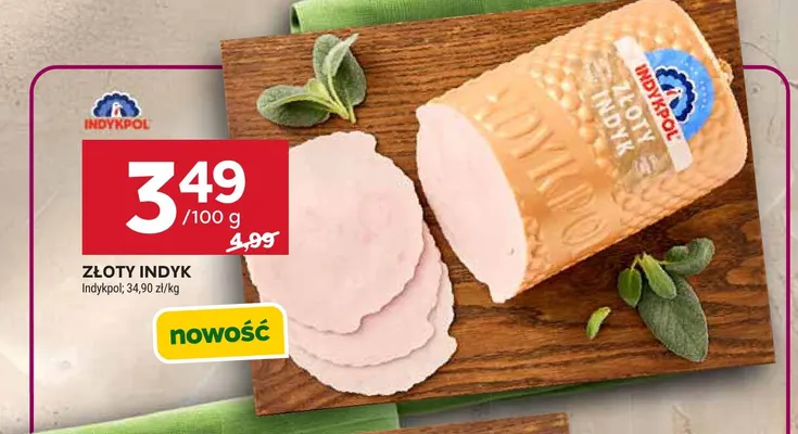 Złoty indyk Indykpol promocja w Stokrotka