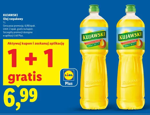 Olej rzepakowy promocja w Lidl