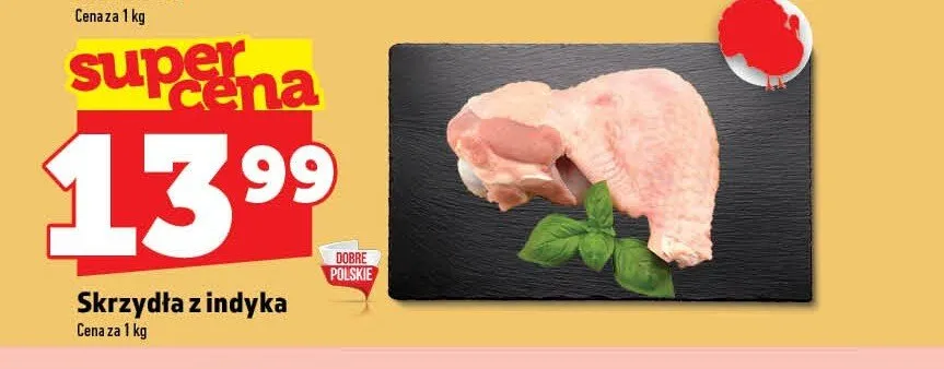 Skrzydła z indyka promocja w TOPAZ