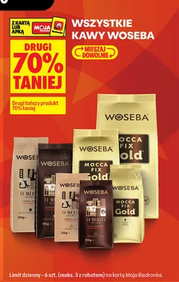 Kawa Woseba Ti Meriti Un Caffe Gusto Riffinato promocja w Biedronka