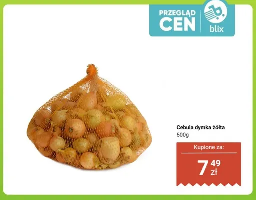 Cebula dymka żółta promocja w Dino