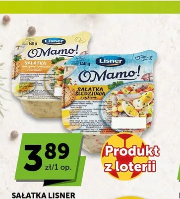 Sałatka śledziowa z jajkiem Lisner O Mamo! promocja w Euro Sklep