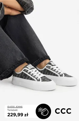 Tenisówki Guess Jeans promocja w CCC