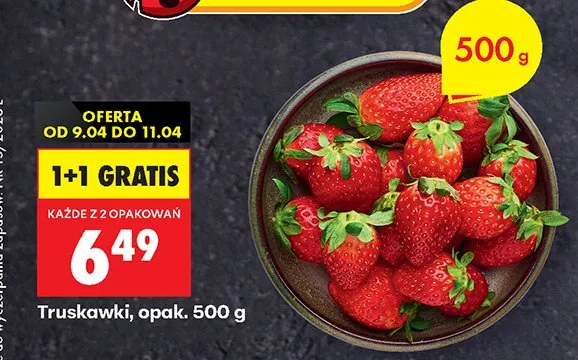 Truskawki promocja w Biedronka