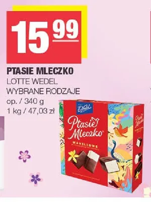 Ptasie Mleczko Lotte Wedel promocja w SPAR