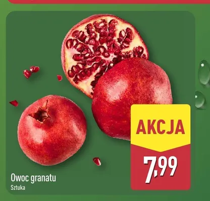 Owoc granatu promocja w Aldi