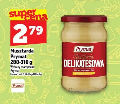 Musztarda Prymat Delikatesowa promocja w TOPAZ